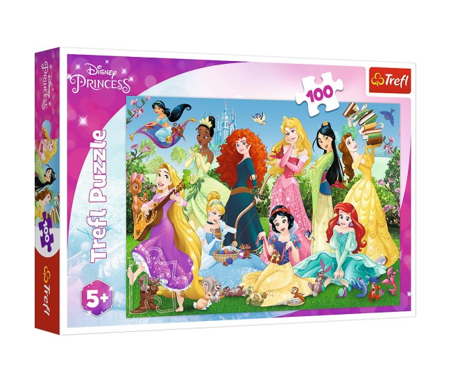 Puzzle 100 printesele sarmante Puzzle 100 printesele sarmante