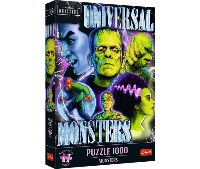 Puzzle trefl 1000 premium plus monstri