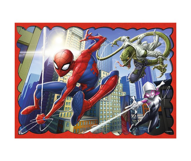 Puzzle trefl 4in1 spiderman - eroul spiderman Puzzle trefl 4in1 spiderman - eroul spiderman