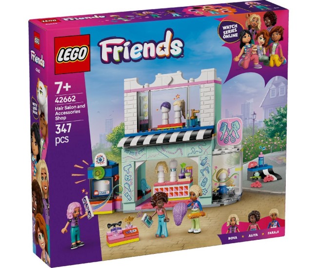 Lego friends salon de coafura si magazin de accesorii 42662 Lego friends salon de coafura si magazin de accesorii 42662