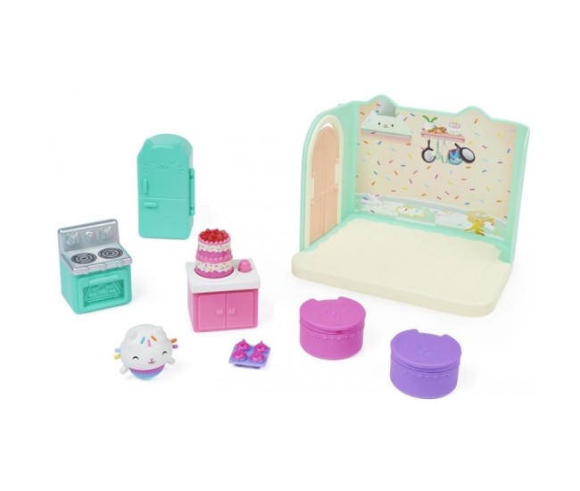 Gabbys dollhouse casa de lux cofetaria lui cakey