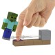 Minecraft redstone charged set capcana cu sageti pentru zombi figurina cu accesorii