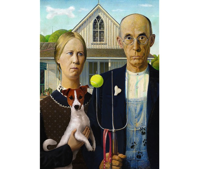 Puzzle trefl 500 american gothic Puzzle trefl 500 american gothic