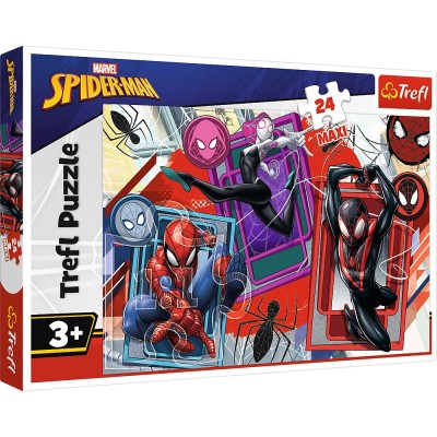 Puzzle trefl 24 maxi marvel spiderman simturi de paianjen Puzzle trefl 24 maxi marvel spiderman simturi de paianjen