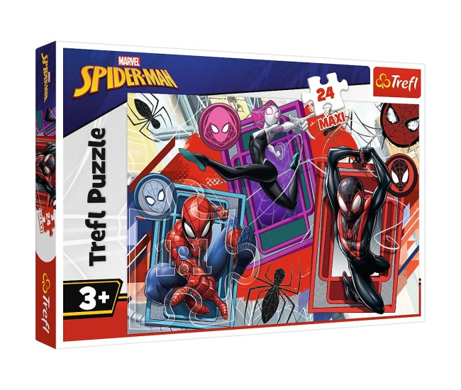 Puzzle trefl 24 maxi marvel spiderman simturi de paianjen Puzzle trefl 24 maxi marvel spiderman simturi de paianjen