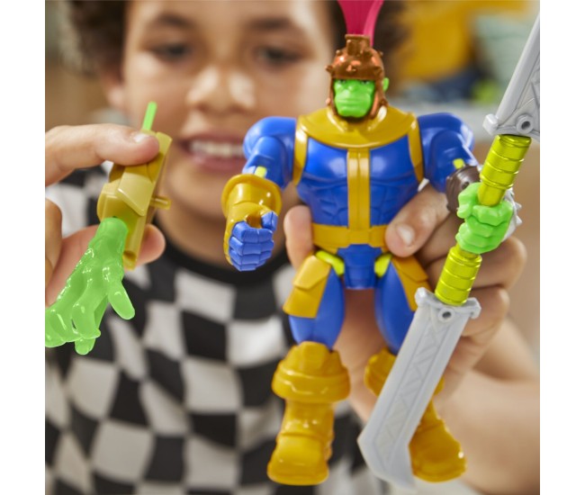 Marvel avengers mix mashers set figurina thanos 12cm si accesorii Marvel avengers mix mashers set figurina thanos 12cm si accesorii