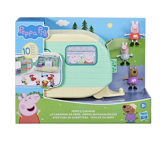 Peppa pig rulota lui peppa Peppa pig rulota lui peppa