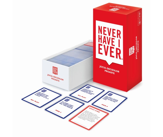 Joc de societate jocul deciziilor proaste pentru adulti in limba romana