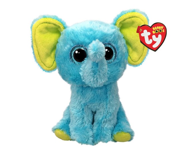 Plus ty 15cm boos trunkles elefantul albastru Plus ty 15cm boos trunkles elefantul albastru
