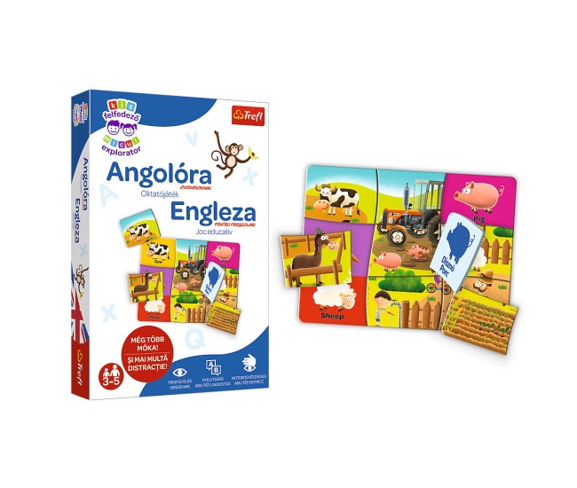 Joc educativ edupuzzle engleza pentru prescolari Joc educativ edupuzzle engleza pentru prescolari