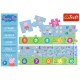 Puzzle educational 20 piese numere peppa pig Puzzle educational 20 piese numere peppa pig