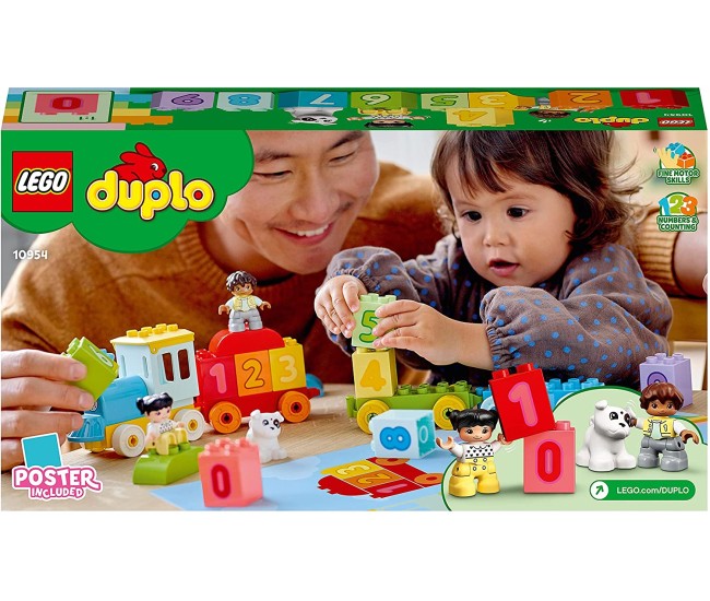 Lego duplo primul meu tren cu numere - invata sa numeri 10954