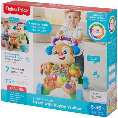 Fisher price antemergator catelusul interactiv in limba romana