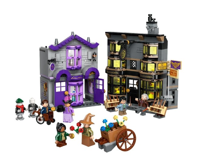 Lego harry potter tm ollivander si magazinul de haine al lui madam malkin 76439 Lego harry potter tm ollivander si magazinul de haine al lui madam malkin 76439