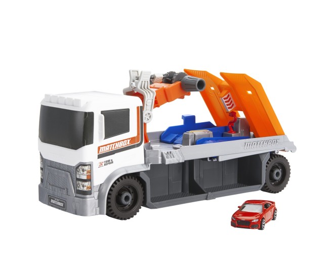 Matchbox action drivers camion de reparatii si remorcare Matchbox action drivers camion de reparatii si remorcare