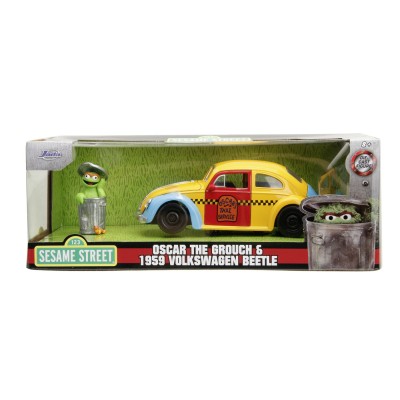 Jada masinuta metalica sesame street 1959 vw beetle  1:24
