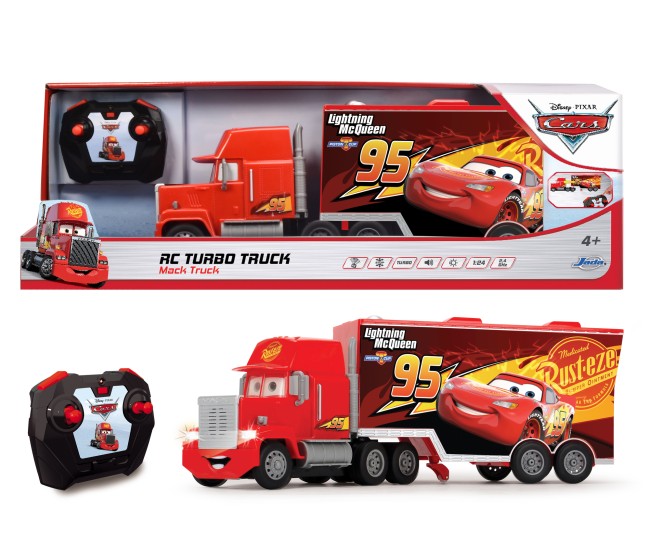 Jada cars camion cu telecomanda turbo mack scara 1:24 Jada cars camion cu telecomanda turbo mack scara 1:24