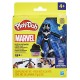 Play-doh marvel figurina flexibila cu accesorii black panther 10cm Play-doh marvel figurina flexibila cu accesorii black panther 10cm