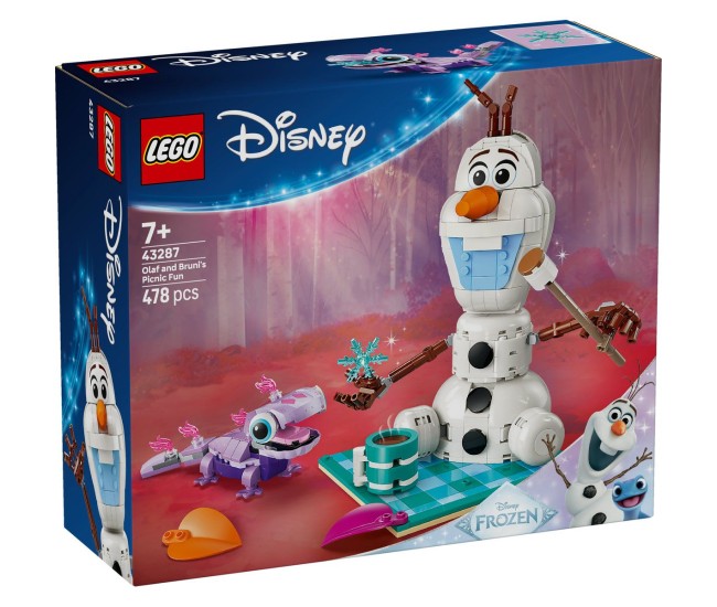Lego disney frozen distractie la picnic cu olaf si bruni 43287