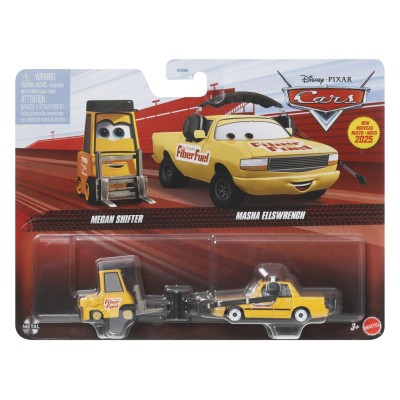 Cars3 set 2 masinute metalice megan shifter si masha ellswrench