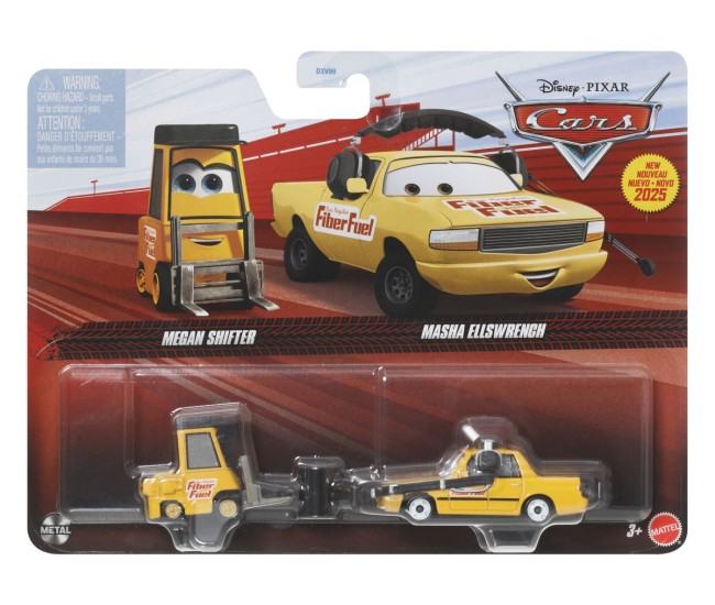 Cars3 set 2 masinute metalice megan shifter si masha ellswrench Cars3 set 2 masinute metalice megan shifter si masha ellswrench