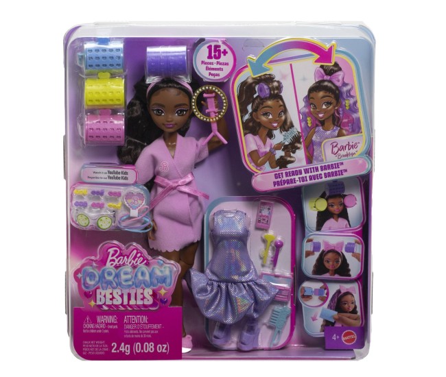 Barbie dream besties papusa brooklyn pregateste-te cu barbie Barbie dream besties papusa brooklyn pregateste-te cu barbie