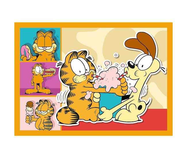 Puzzle 4in1 lui garfield ii place lasagna Puzzle 4in1 lui garfield ii place lasagna