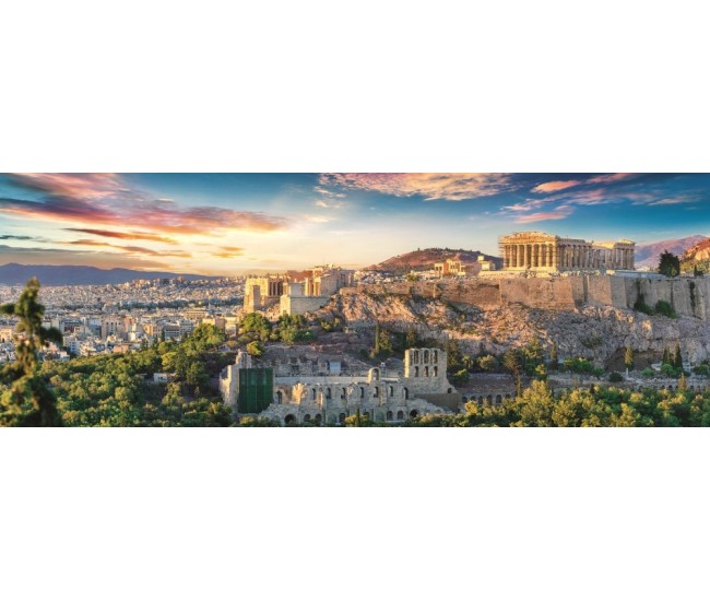 Puzzle trefl 500 panorama acropolis atena Puzzle trefl 500 panorama acropolis atena