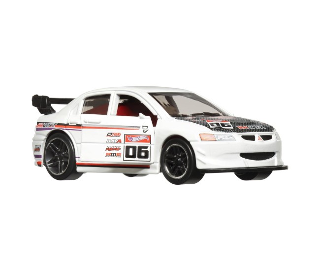 Hot wheels masinuta metalica cu sistem pull back lancer evolution ix scara 1:43 Hot wheels masinuta metalica cu sistem pull back lancer evolution ix scara 1:43
