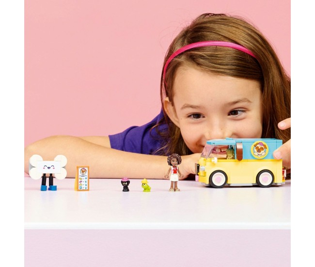 Lego friends furgoneta cu accesorii pentru animale de companie 42678
