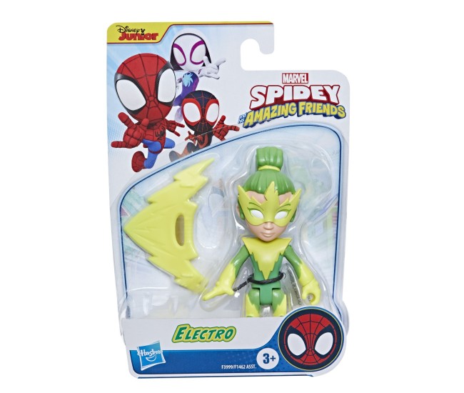 Spidey prietenii extraordinari figurina electro 10cm Spidey prietenii extraordinari figurina electro 10cm