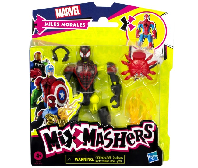 Marvel avengers mix mashers figurina miles morales 12cm Marvel avengers mix mashers figurina miles morales 12cm