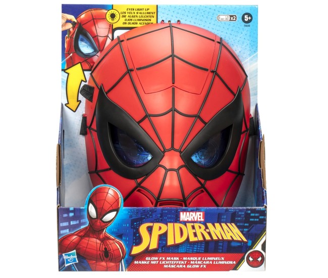 Marvel spiderman masca glow fx cu ochi luminosi Marvel spiderman masca glow fx cu ochi luminosi