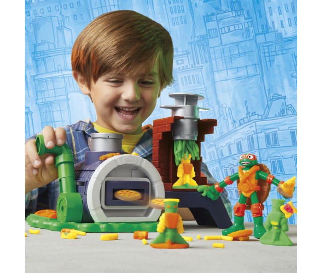 Play doh povestiri cu testoase ninja adolescente mutante set plastelina pizza taie si arunca Play doh povestiri cu testoase ninja adolescente mutante set plastelina pizza taie si arunca