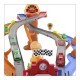 Cars race and rescue set de joaca curcuit de salvare si 3 masinute metalice Cars race and rescue set de joaca curcuit de salvare si 3 masinute metalice