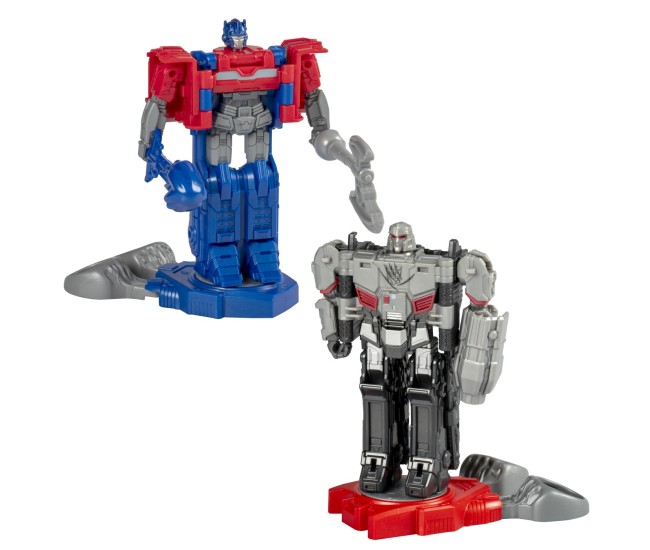 Transformers one set 2 figurine optimus prime si megatron Transformers one set 2 figurine optimus prime si megatron