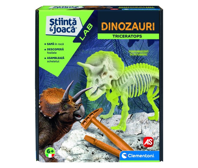 Descopera dinozaurul triceratops Descopera dinozaurul triceratops