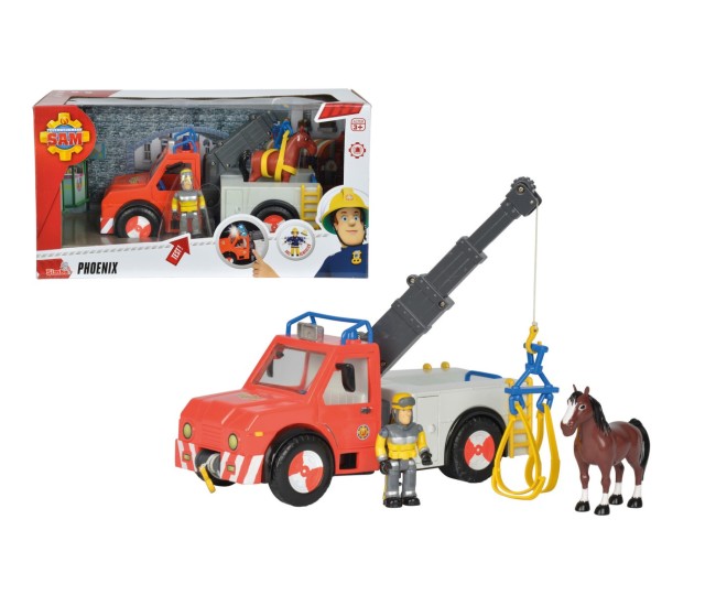 Pompierul sam vehicul phoenix si figurina sam Pompierul sam vehicul phoenix si figurina sam