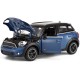 Masinuta metalica minicooper albastru scara 1 la 24 Masinuta metalica minicooper albastru scara 1 la 24