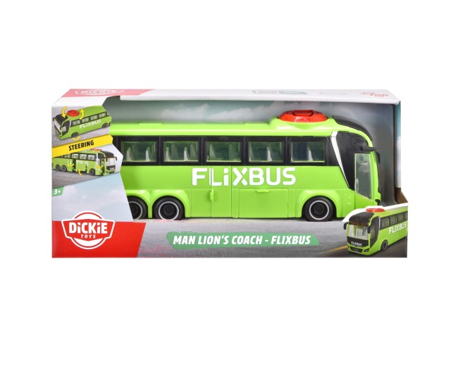 Dickie autocar flixbus man lions coach 26.5cm Dickie autocar flixbus man lions coach 26.5cm