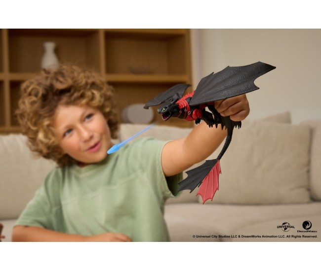 Cum sa iti dresezi dragonul incercarea flacarii set de joaca batalii arzatoare tunul aprins dragonul toothless