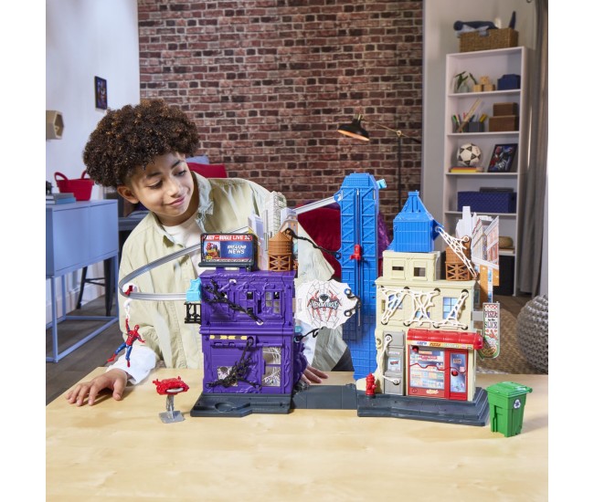 Set de joaca marvel spider man venom versus web city slinging Set de joaca marvel spider man venom versus web city slinging