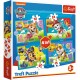 Puzzle trefl 4in1 patrula catelusilor echipa Puzzle trefl 4in1 patrula catelusilor echipa
