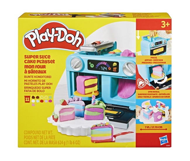 Play doh set de joaca felii de tort Play doh set de joaca felii de tort