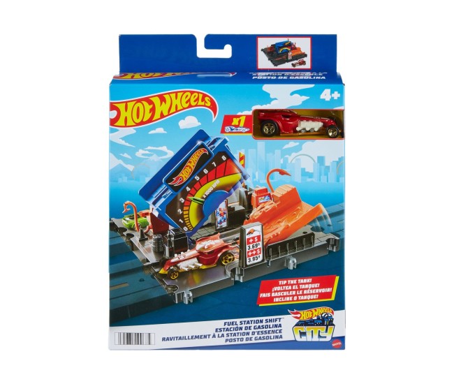 Hot wheels city explorer pista fuel station shift Hot wheels city explorer pista fuel station shift