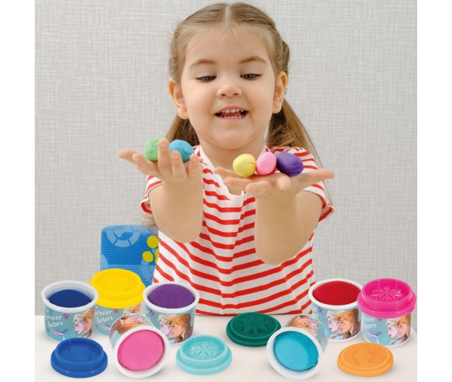 10 borcanase de plastilina frozen in punga de plastic 10 borcanase de plastilina frozen in punga de plastic