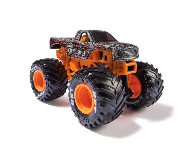 Monster jam masinuta metalica bad company scara 1 la 64 Monster jam masinuta metalica bad company scara 1 la 64