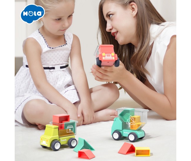 Joc educational camionul buclucas Joc educational camionul buclucas