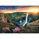 Puzzle trefl 2000 cascada haifoss isalnda Puzzle trefl 2000 cascada haifoss isalnda
