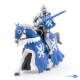 Papo figurina cal cu armura albastra Papo figurina cal cu armura albastra